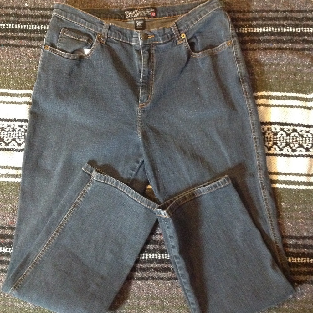 Chicos denim  jeans Sz 1.5 (10)
